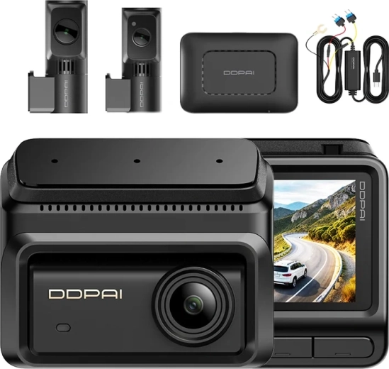 DDPAI Z90T 4G three-channel dash cam
