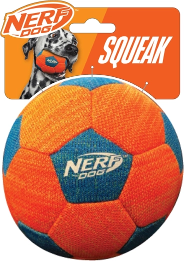 Nerf Dog cypsiantis futbolo kamuolys šunims 12,7 cm