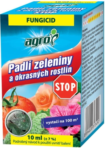 STOP miltligė – sisteminis fungicidas daržovėms ir dekoratyviniams augalams 10 ml
