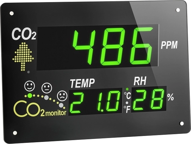 TFA AirCO2ntrol Air Quality Indicator with CO2, Temperature and Humidity Measurement