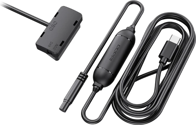 DDPAI DC003 nuolatinio maitinimo rinkinys per OBD automobilių kameroms MINI 2X, N1, N2 ir N5