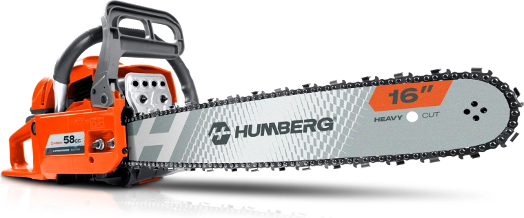 Powerful 58 cm³ engine for fast and smooth cutting
