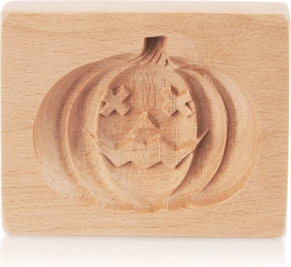 Medinis sausainių antspaudas Halloween moliūgas 10 × 8 cm