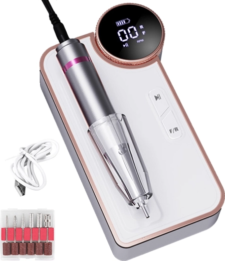 Maltec Beauty cordless nail drill with bits