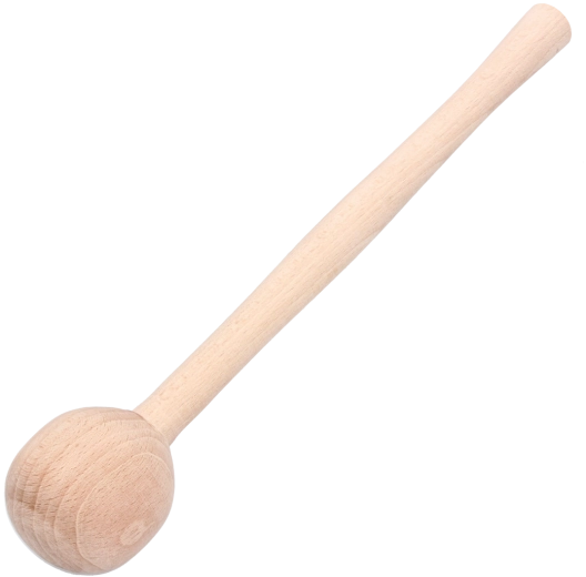 Wooden grinding ball made of beech wood 29 cm