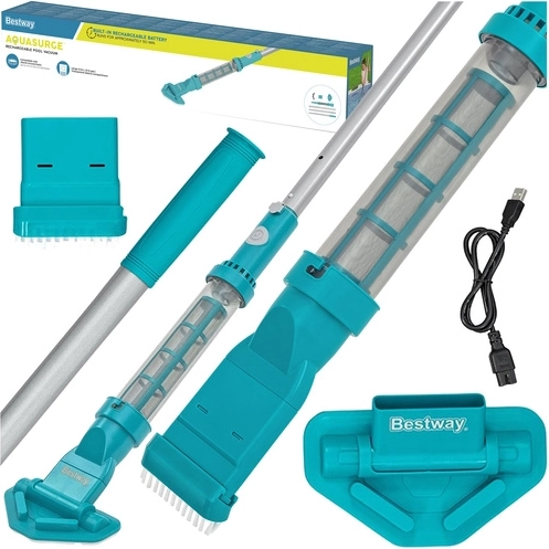 Bestway belaidis akumuliatorinis baseino dulkių siurblys AquaSurge