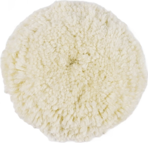 Polishing faux sheepskin pad for Velcro Ruhhy 130 mm - 1 piece