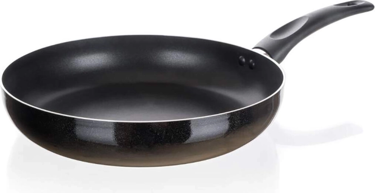 28 cm Frying Pan with Non-Stick Surface Cuisino Black