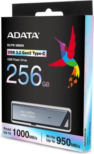 USB atmintinė ADATA Elite UE800 256 GB USB 3.2 Gen2 Type‑C