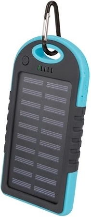 Setty Solar Power Bank 5000 mAh Blue