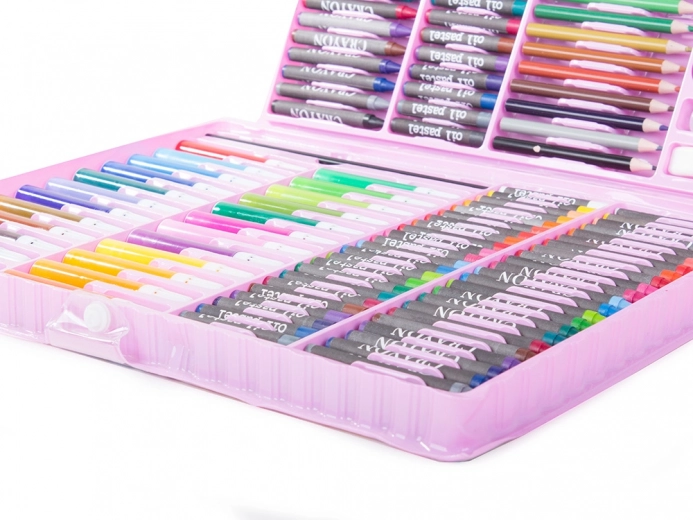 Organized case with a handle