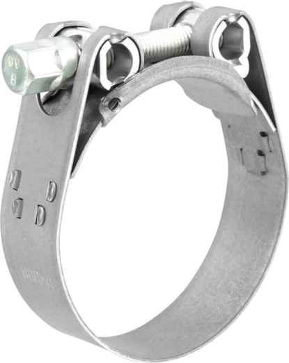 Žarnų sąvarža su šarnyriniu varžtu W1, skersmuo 21–23 mm, plotis 18 mm
