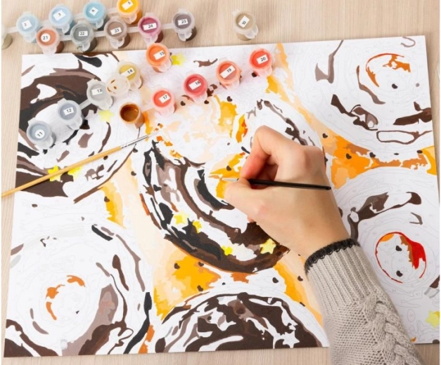Paint by numbers for relaxation and fun