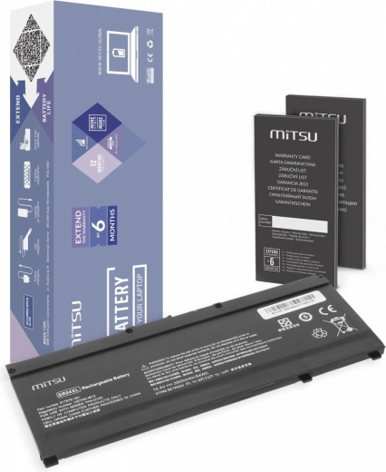 Battery for HP OMEN 15-DC 3500 mAh, 54 Wh, 15.4 V