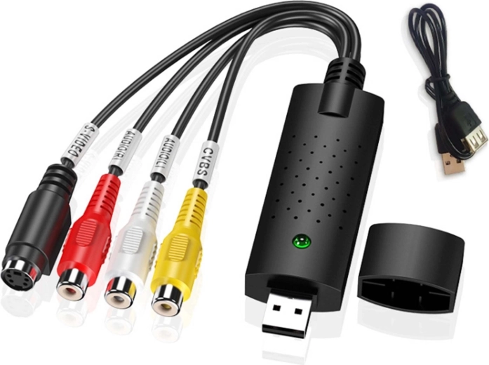 RCA + S-Video for wide compatibility