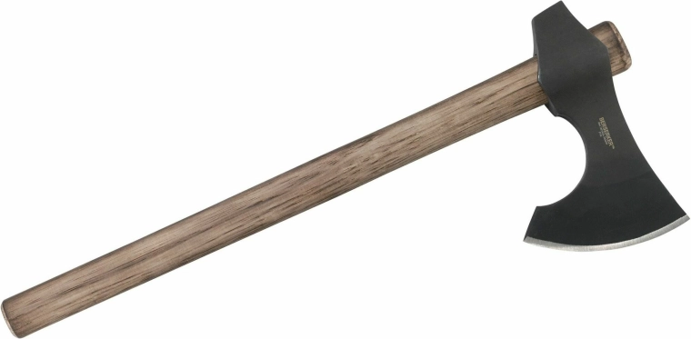 Long edge with a flat grind for efficient chopping
