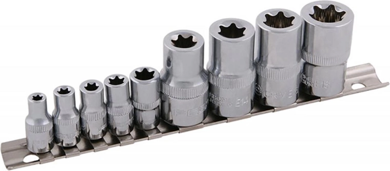 FESTA TORX E5–E18 Socket Set, 9 pieces