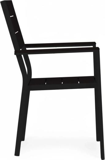 Durable powder-coated steel frame