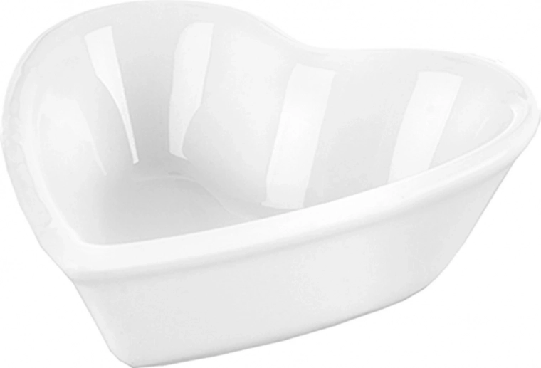 Širdelės dizainas stilingam patiekimui