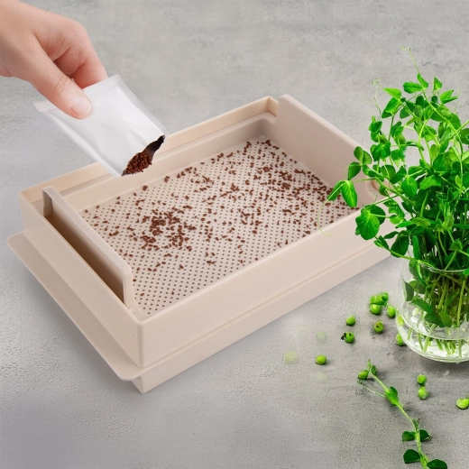 Easy sprouting and rinsing