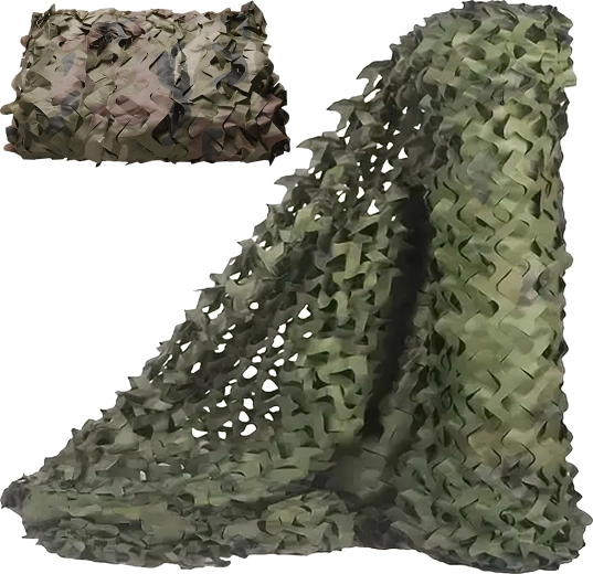 Military camouflage net moro 2 × 2 m for balcony (shading) - 1 piece