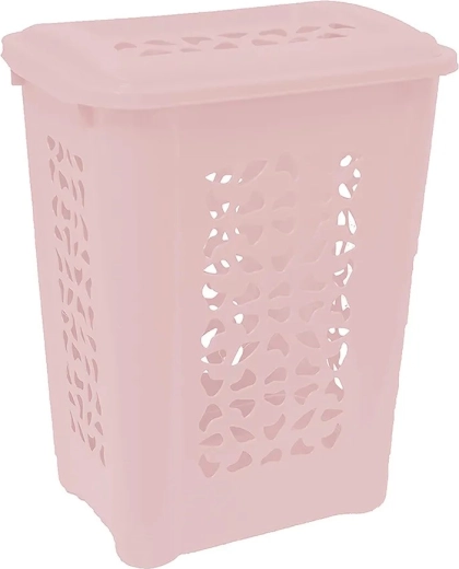 Nordic Pink laundry basket 60 l