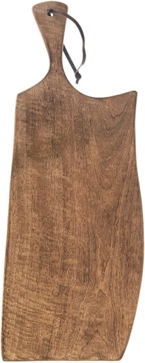 Wooden cutting and serving board MANGO 61 × 22 cm