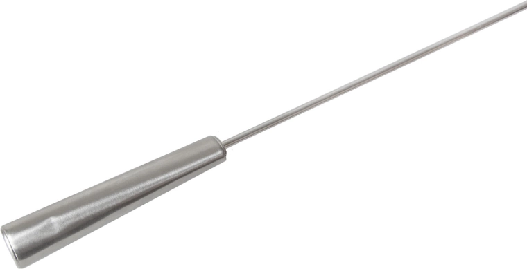 Ergonomic stainless handle
