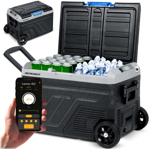 Berdsen Icemax 402 portable compressor car fridge 40 l black
