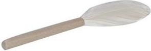 Basting brush with wooden handle 18 cm