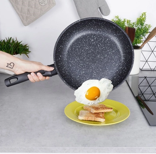 Nepridegantis granitinis paviršius be PFOA ir PTFE