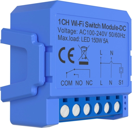 Bepotencis kontaktas DC 12–32 V
