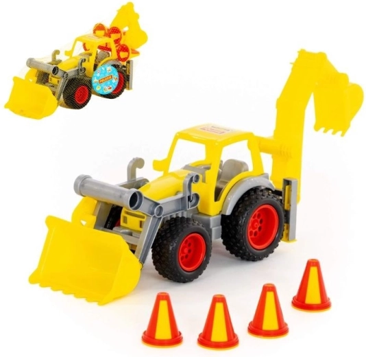 Plastic Tractor with Loader ConsTruck