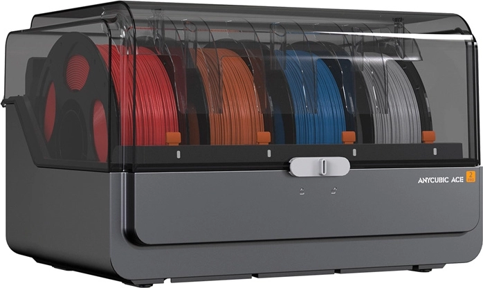 Anycubic Ace 2 Pro – daugiamedžiagės spaudos sistema, skirta Kobra S1