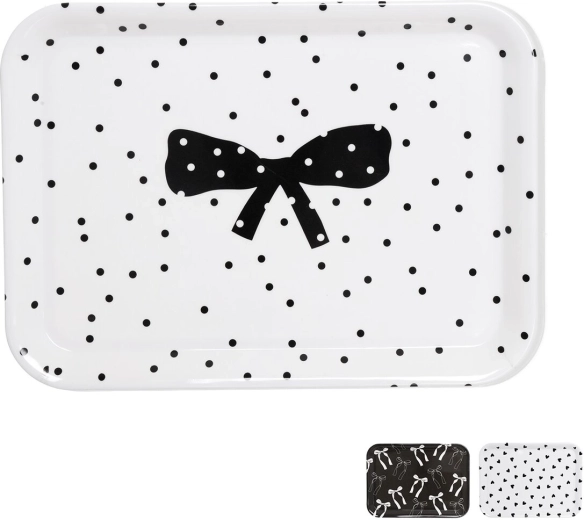 Serviravimo padėklas iš melamino 38 × 27,5 cm, motyvų miksas