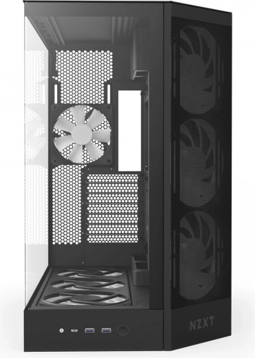 Optimized airflow and mesh panels