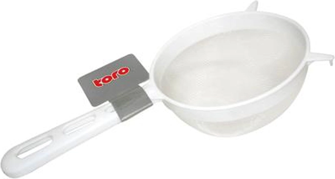Plastikinis sietelis TORO 7 cm su rankena ir kabliuku