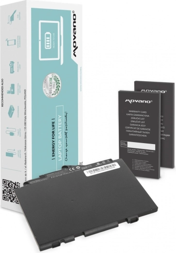 Movano SN03XL Battery for HP EliteBook 725 G3 and 820 G3 (2700 mAh, 30 Wh)