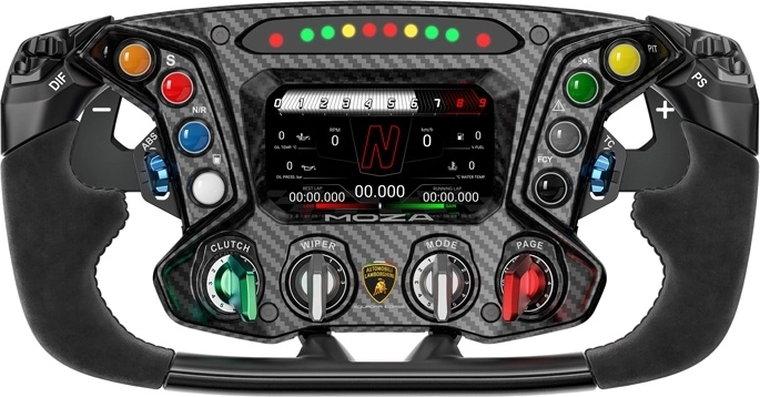 Moza RS070 Lamborghini Essenza SCV12 simlenktynių vairas