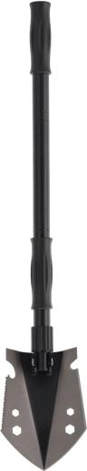 Folding multifunctional tactical shovel 9-in-1, 20.5/70 cm