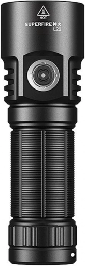 Kempingo žibintuvėlis SUPERFIRE 5000 lm su USB‑C ir IP44