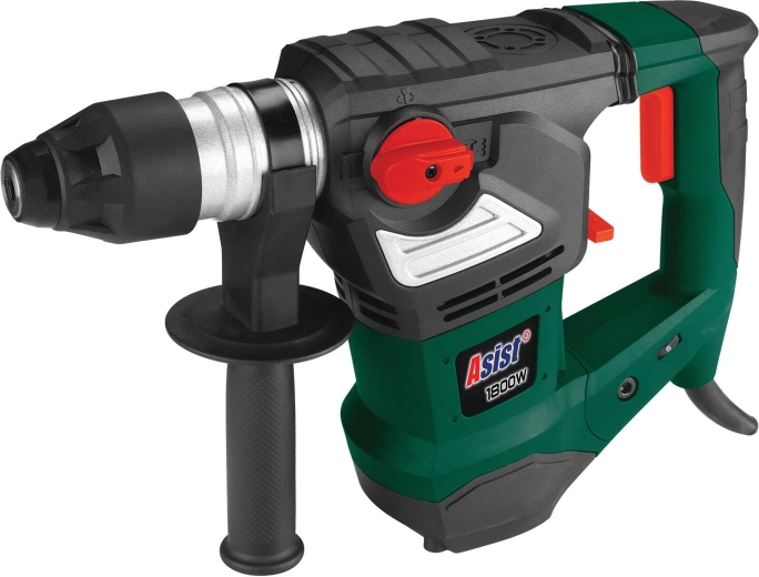 Asist gręžimo ir kalimo plaktukas 1800 W su SDS+ sistema (dėklas ir priedai)