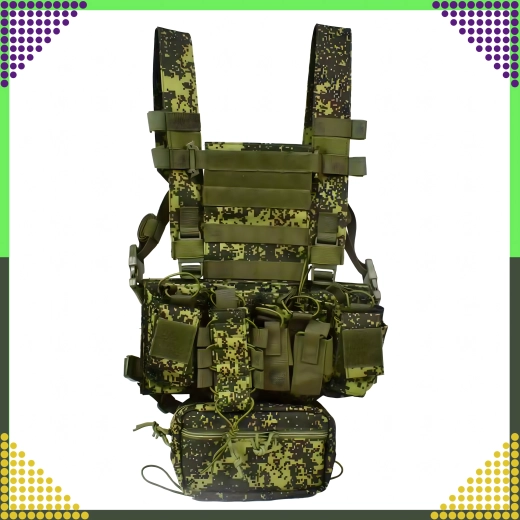 Tactical Vest MOLLE lightweight, modular, and adjustable for airsoft and outdoor