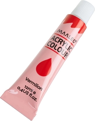 24 akriliniai dažai su ryškia sodra