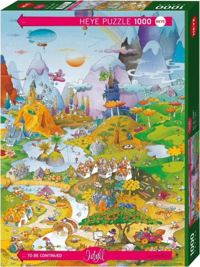 Puzzle 1000 Pieces Idyll - Lake