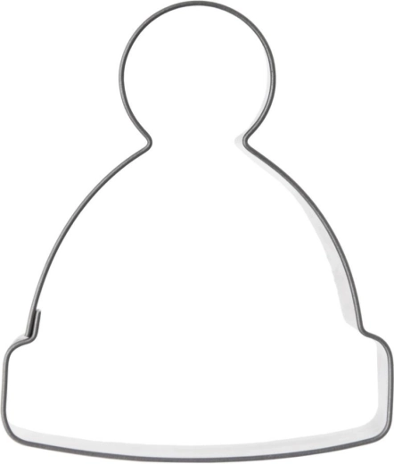 Orion Stainless Steel Winter Hat Cookie Cutter 5.5 cm