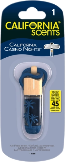 Hanging Air Freshener California Scents Casino Nights