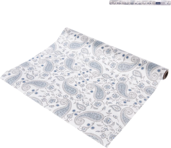Paper table runner with cashmere (paisley) pattern 180 × 40 cm