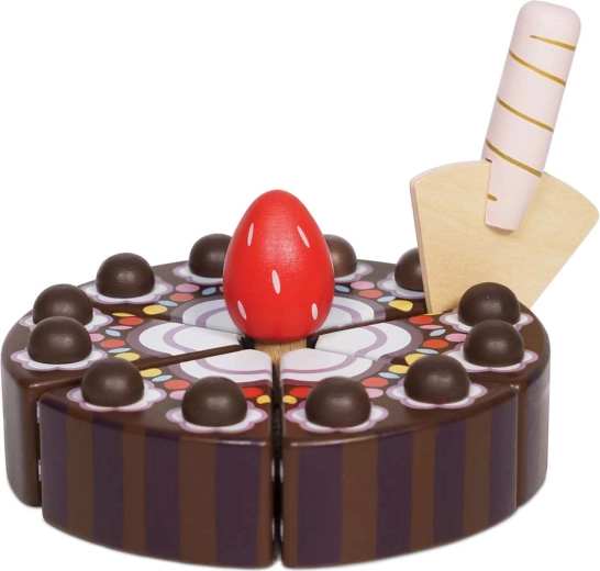 Le Toy Van medinis šokoladinis tortas žaidimams