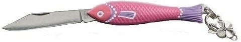 Mikov Fishknife Pocket Knife pink